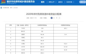 重庆市农村危房改造补助标准是多少钱一个月啊