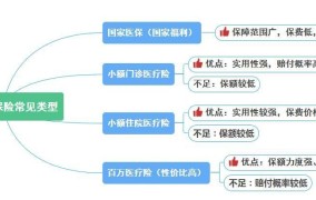 常见的医疗保险类型包括哪些？各自有什么优势和特点？