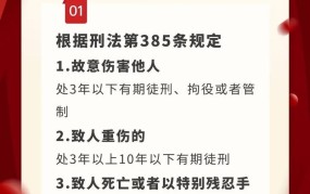 故意伤害罪是如何定义的？法律规定有哪些？