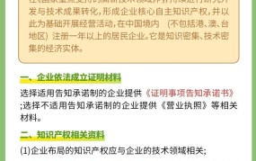 高新企业申报条件是什么？需要哪些材料？