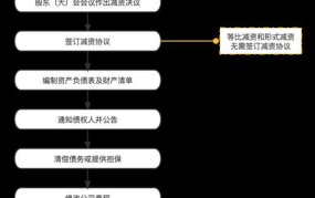 小规模企业减资办理流程图表模板怎么做的呢