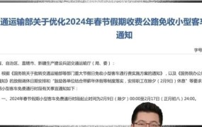 2024高速免费从何时开始？哪些路段免费？