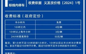 上海停车费收费标准2024年是多少钱一个月呢怎么算