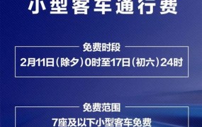 春节期间高速公路免费到几号？具体有什么规定？