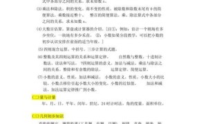 小学数学教学大纲有哪些变化？如何应对？