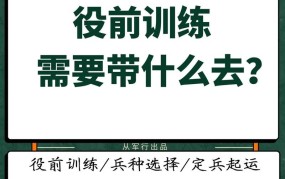 参军条件有哪些？怎样做好参军前的准备？