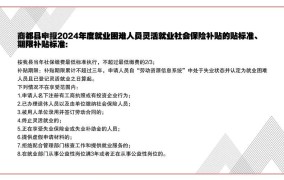 2024年4050社保补贴政策如何申请？需要满足什么条件？