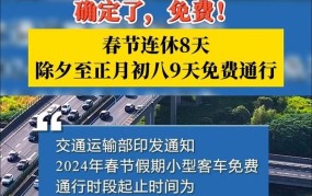 初八高速免费吗？节假日高速免费政策解读