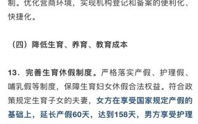 江苏产假延长至158天政策如何？有哪些福利？