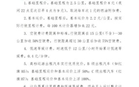 长春出租车收费标准2024年是多少钱一辆呢