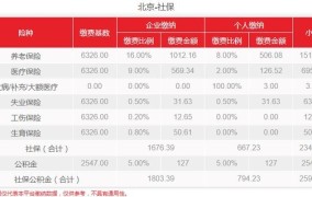 北京市社保缴费标准2024年是多少钱一个月呢怎么算