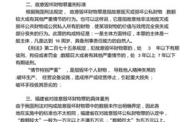 故意毁坏财物罪量刑标准 金额5000以下怎么判刑的