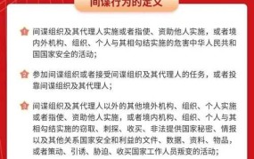 反间谍法实施时间：法律知识普及