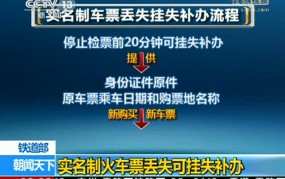 实名制火车票丢失怎么办？能补办或转让吗？