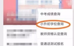 小升初成绩在哪里查询？需要准备什么？